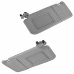 Sun Visor With Out Sunroof Set Left & Right Gray Fit For Toyota Camry