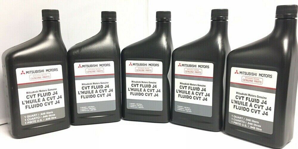 5 Quarts Genuine Mitsubishi J4 J1 CVT Transmission Fluid Fit For Mitsubishi Lancer 2008-2013