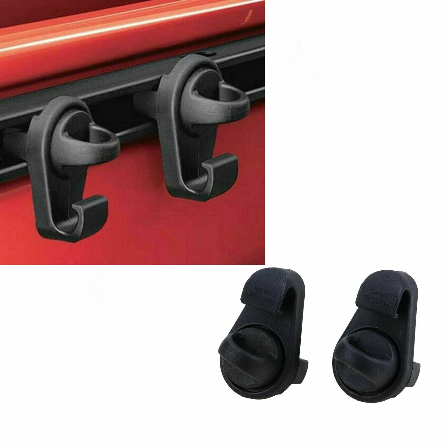 Mini Tie-Downs With Hooks Set of 2 Fit For Toyota Tacoma Tundra