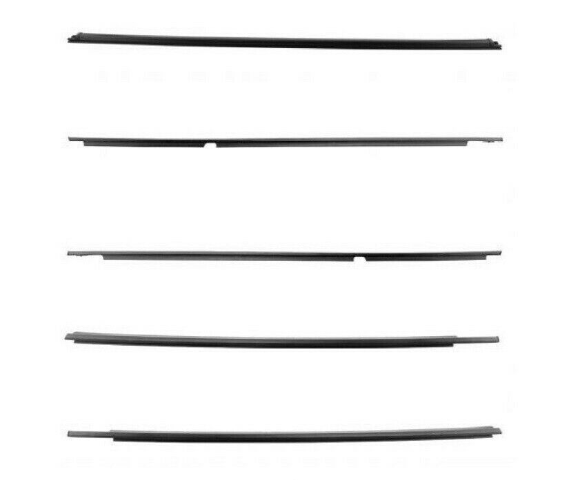 Outer Belt Molding Weatherstrip Set Fit For Toyota 4Runner