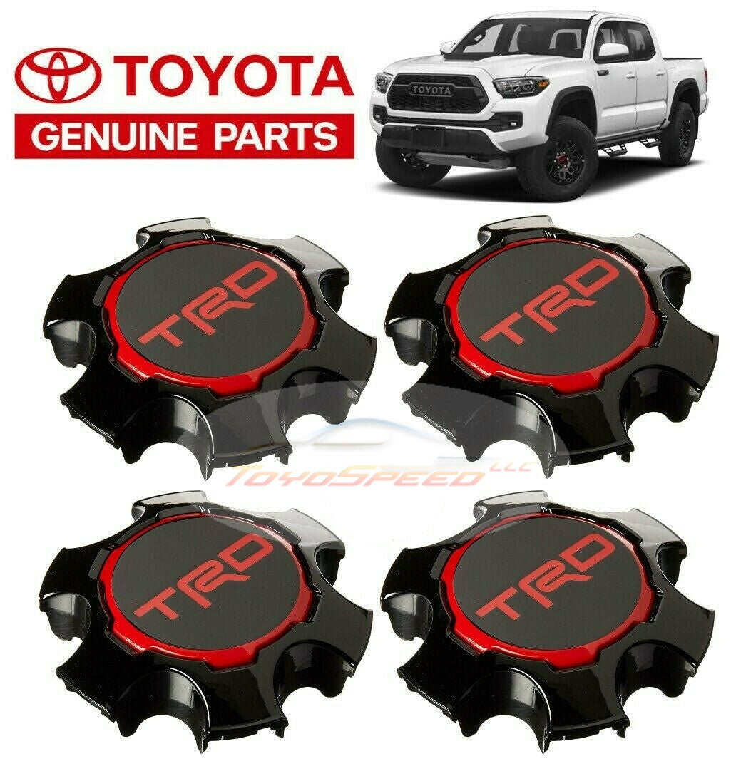 Center Hub Cap TRD PRO FACTORY Set 4 Pcs Fit for Toyota Tacoma