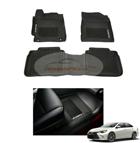 Weather Floor Mats 3 Pcs OEM Fit For Toyota Camry