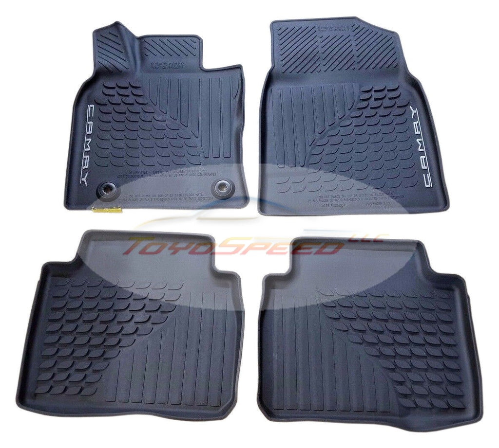 Toyota Camry 2018 - 2020 All Weather Rubber Floor Liner Mat Set - OEM NEW!
