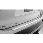  Rear Bumper Protector, Dark Chrome OEM, fit for Toyota Highlander 2020-2021