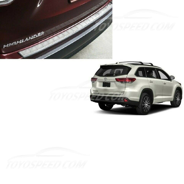 Rear Bumper Protector Fit For Toyota Highlander 2014-2019