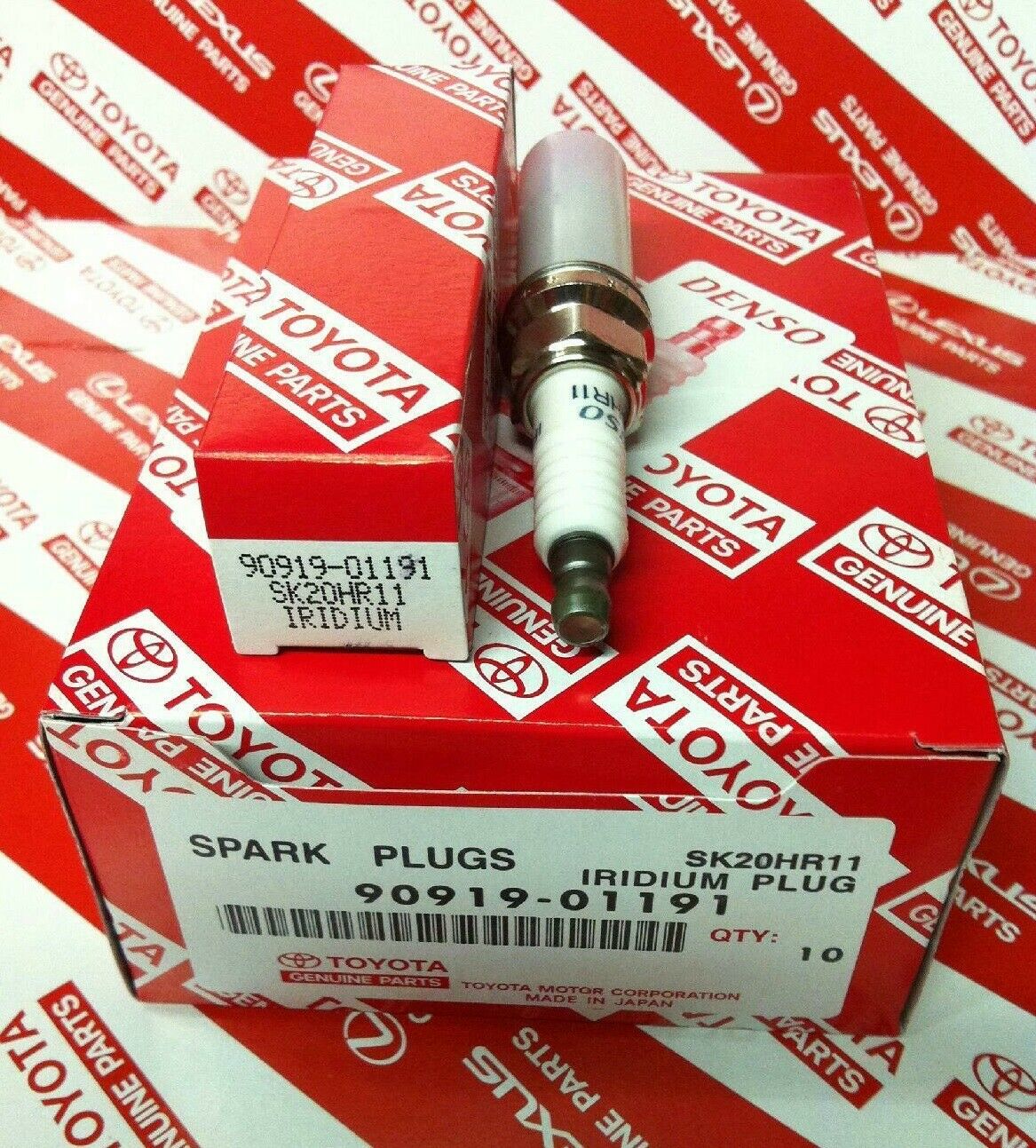 SPARK PLUG Iridium SET 4 Pcs Fit For Toyota Tacoma 2005-2015