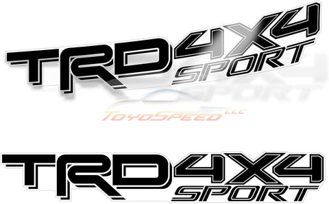 Bed Decal Sticker 2X Toyota TRD 4x4 Sport Fit For Tacoma Tundra Truck