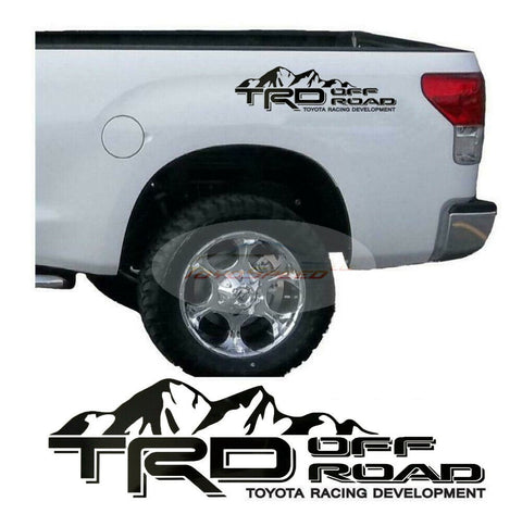 TRD Off Road Toyota Racing Development Decal Sticker Fit For Toyota Tacoma Tundra