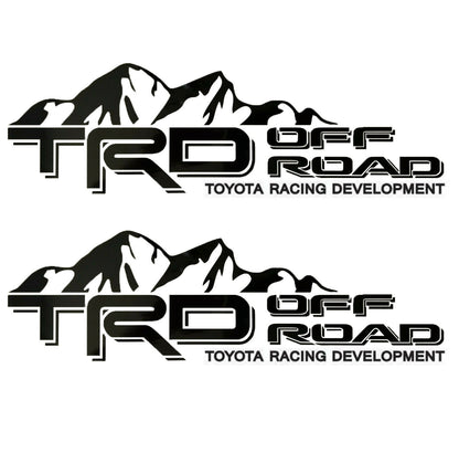 TRD Off Road Toyota Racing Development Decal Sticker Fit For Toyota Tacoma Tundra