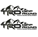 TRD Off Road Toyota Racing Development Decal Sticker Fit For Toyota Tacoma Tundra