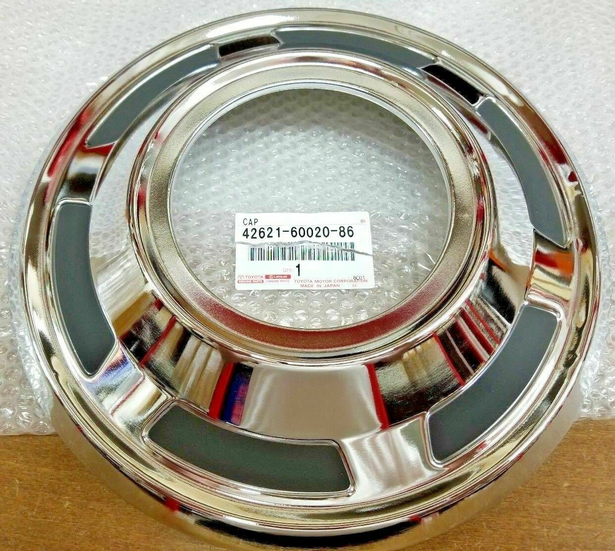 Wheel Cover Hub Cap OEM With Hole Front SET 4 Fit For Toyota Land Cruiser FJ40