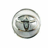Wheel Center Cap, Chrome 57 MM / 2.25", Fit For Toyota Corolla, Yaris, Prius, code: 4260302220SET