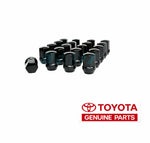 Wheel Lug Nuts Black PVD Fit For Toyota Land Cruiser Sequoia Tundra