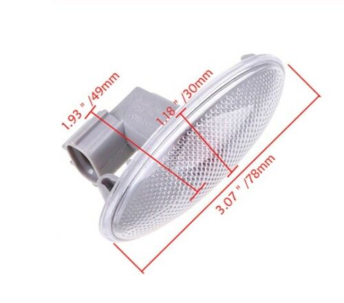 Side Turn Signal Lamp Fender Light 2 Pcs Fit for Toyota Corolla Camry Yaris RAV4